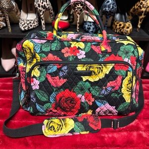 Vera Bradley Weekender Travel Duffel Bag - Havana Rose